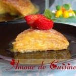 gateau de crepes au lemon curd