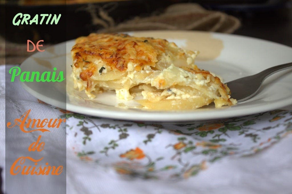 recette de gratin de panais facile