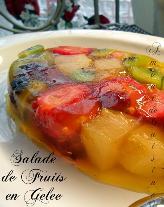 salade de fruits en gelee