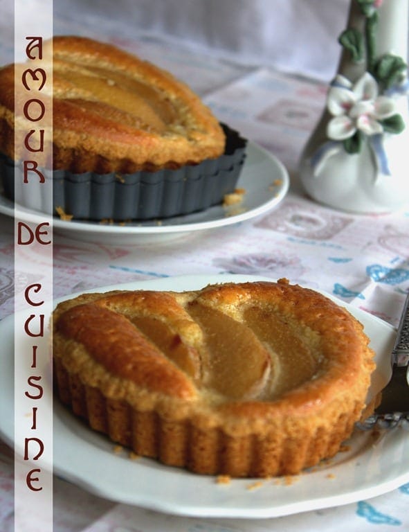 tarte amandine aux coing