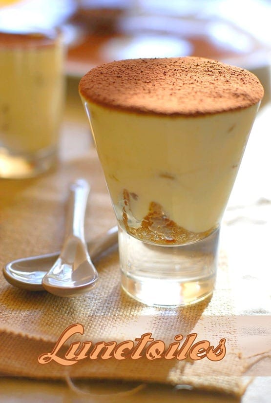 verrine de tiramisu aux speculoos facile