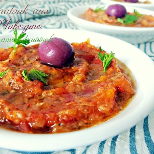 Zaalouk D Aubergines Cuisine Marocaine Amour De Cuisine