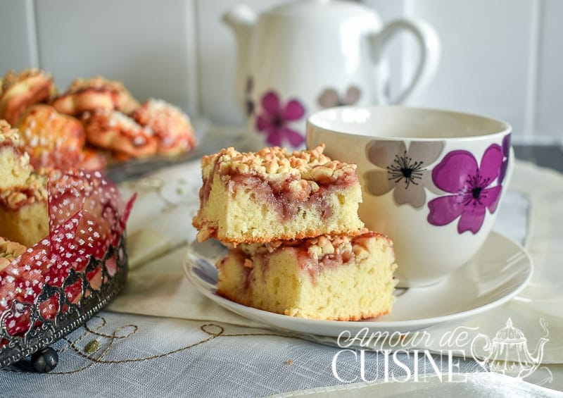 gateau algérien à la confiture mderbel