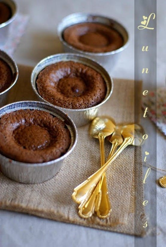 fondant coulant au chocolat