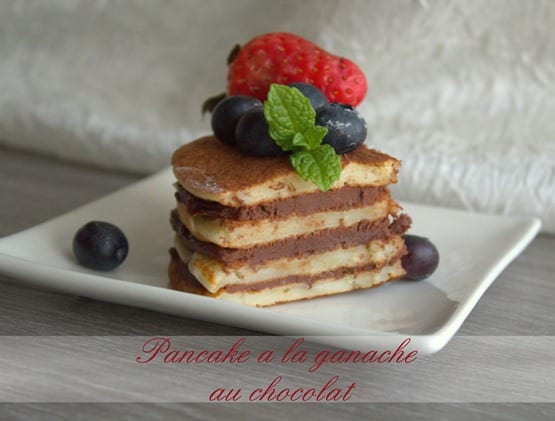 pancake a la ganache au chocolat.CR2