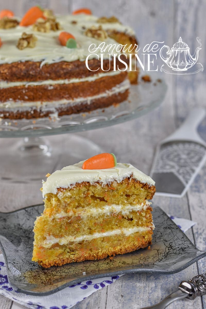 recette du Carotte cake 1