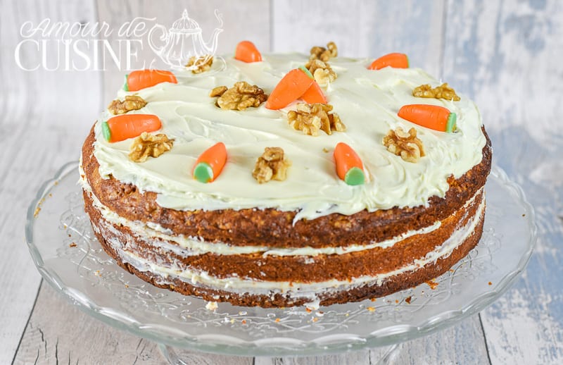 recette du Carotte cake