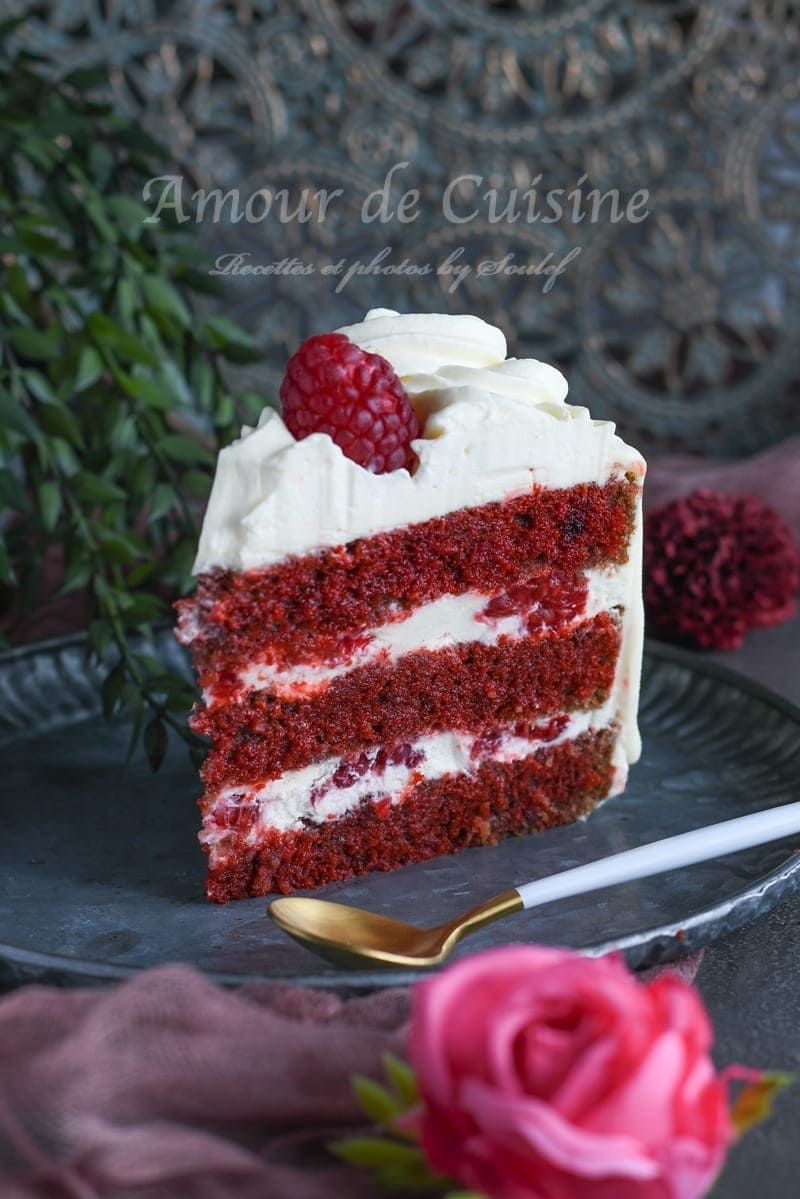 Gateau D Anniversaire Red Velvet Amour De Cuisine