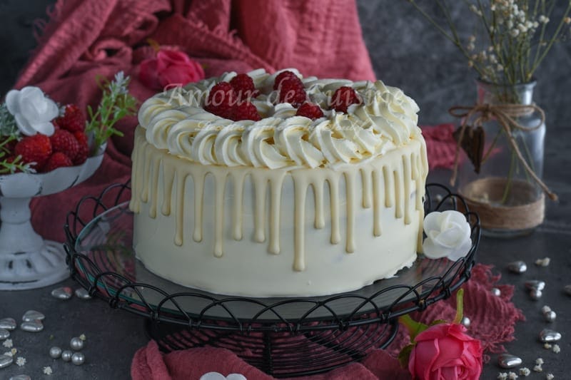 gateau d'anniversaire red velvet - Amour de cuisine