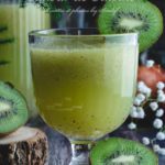 mocktail petillant au kiwi et pomme