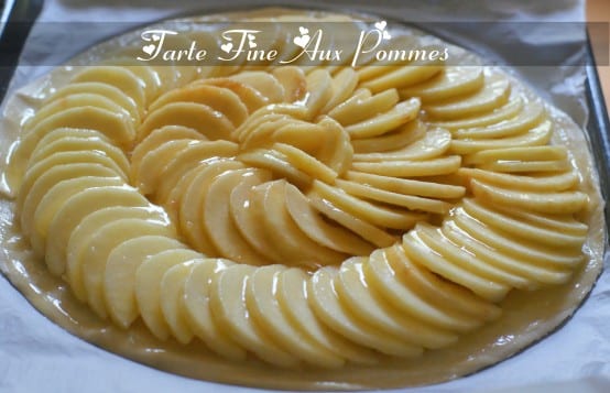 tarte fine aux pommes