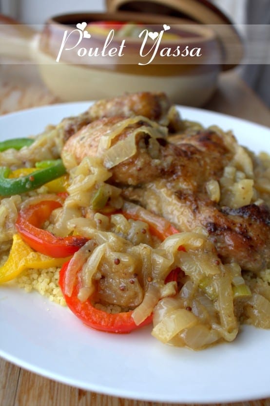 poulet yassa, au couscous