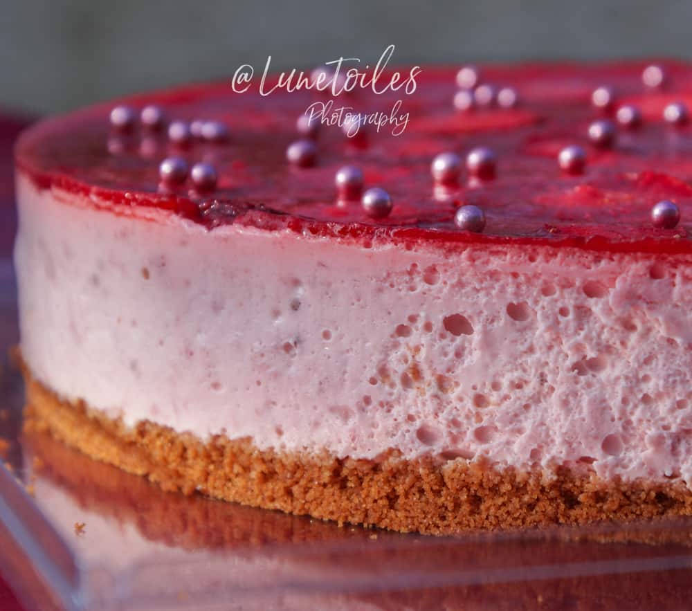 bavarois aux fraises et speculoos