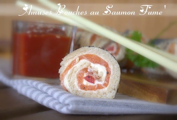 amuse bouche au saumon fumé