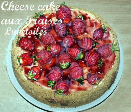 cheesecake aux fraises