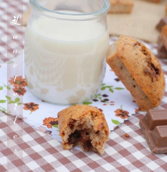 Financiers au chocolat