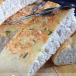 focaccia au parmesan