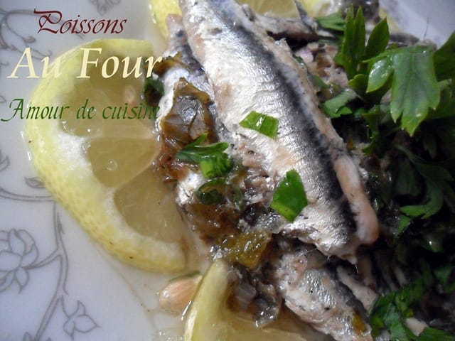 sardines au four