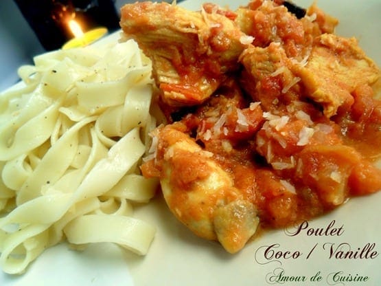 poulet vanille coco