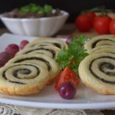roulés a la tapenade, amuses bouches faciles