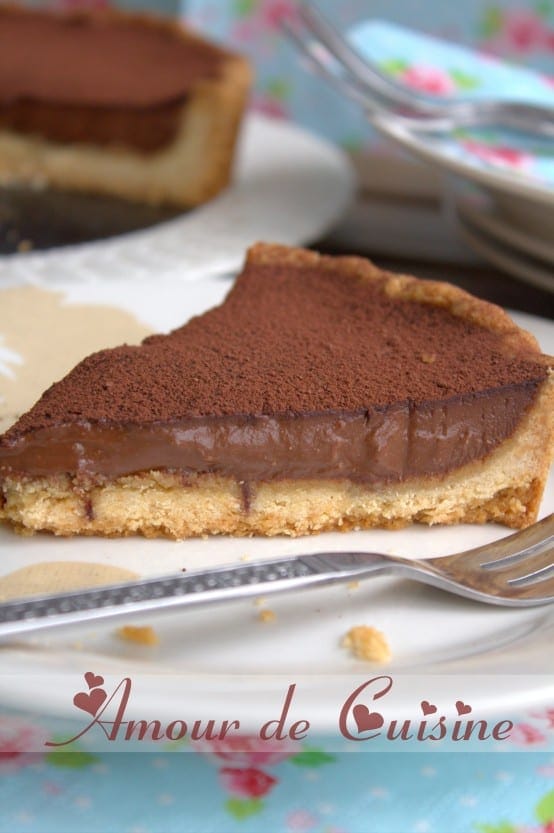 tarte au chocolat تورتة الشكولاطة