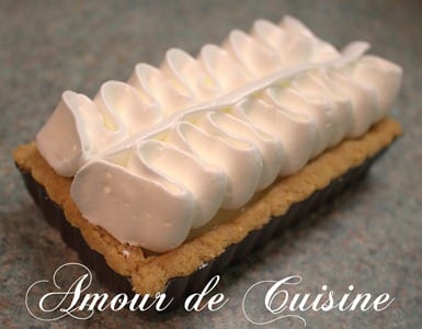 comment garnir avec la meringue