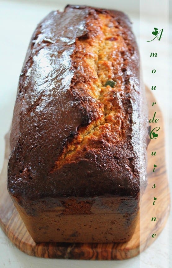 Cake aux fruits confits - Amour de cuisine