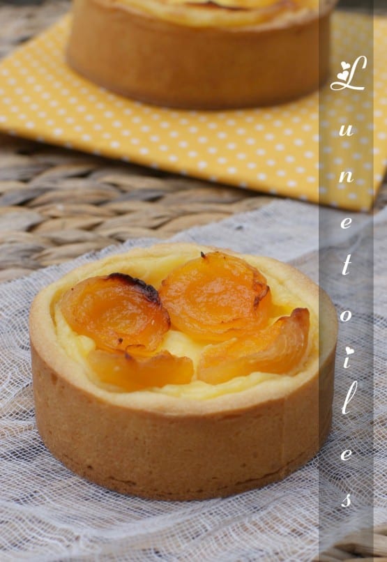 tarte aux abricots et crème d’amande