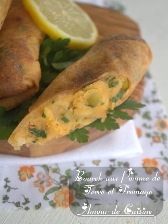 Bourek Aux Pommes De Terre Et Fromageentree Pour Ramadan