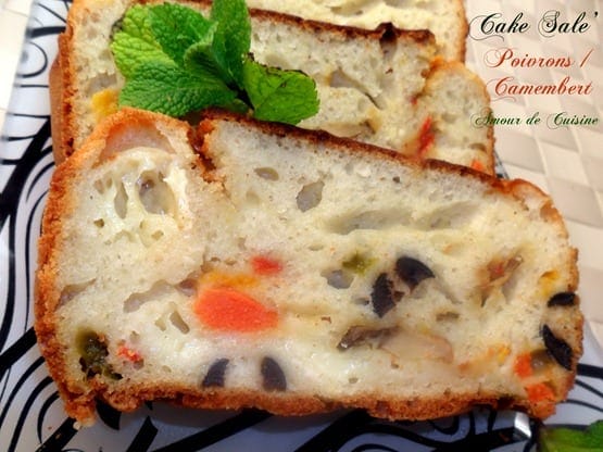 cake aux poivrons