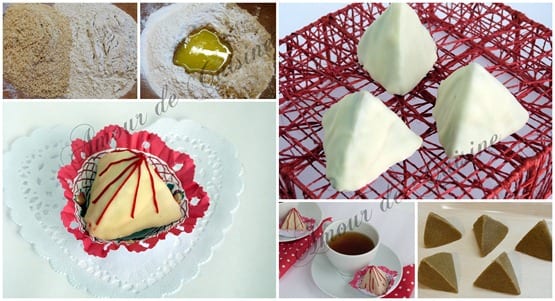 Les pyramides gâteau algérien sans cuisson