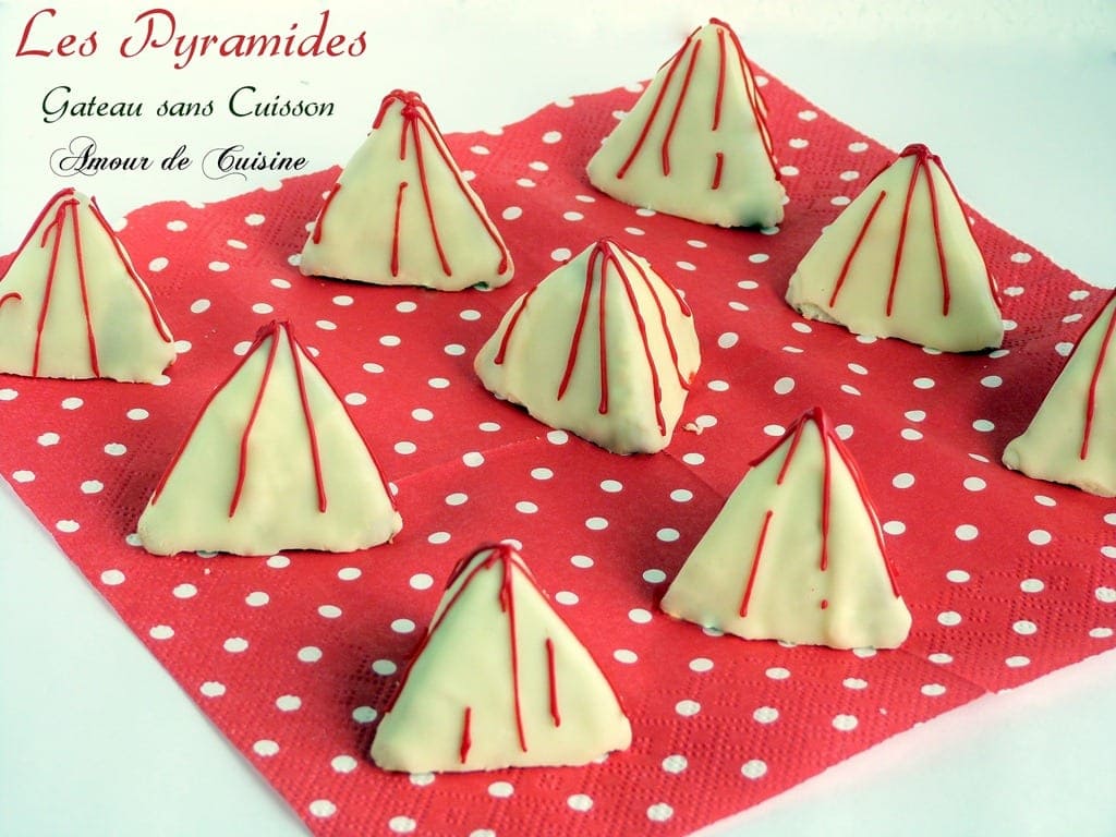 les pyramides sans cuisson