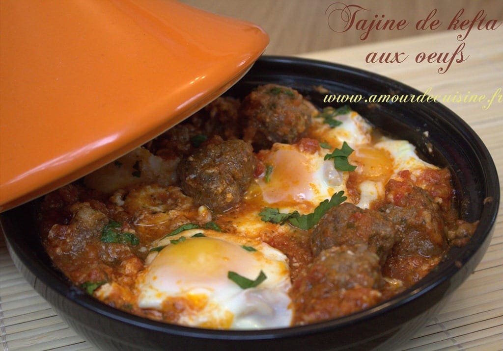 tajine kefta aux oeufs