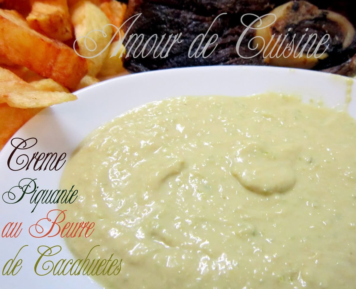 Dip apéro cacahuètes : sauce trempette piquante