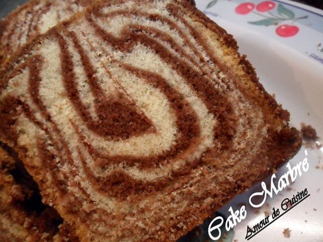 Cake marbré de houriat el matbakh, حورية المطبخ :الكعكة الرخامية