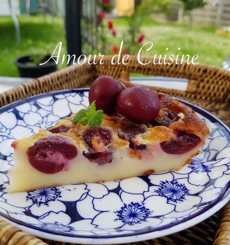 clafoutis de cerises au lait ribot