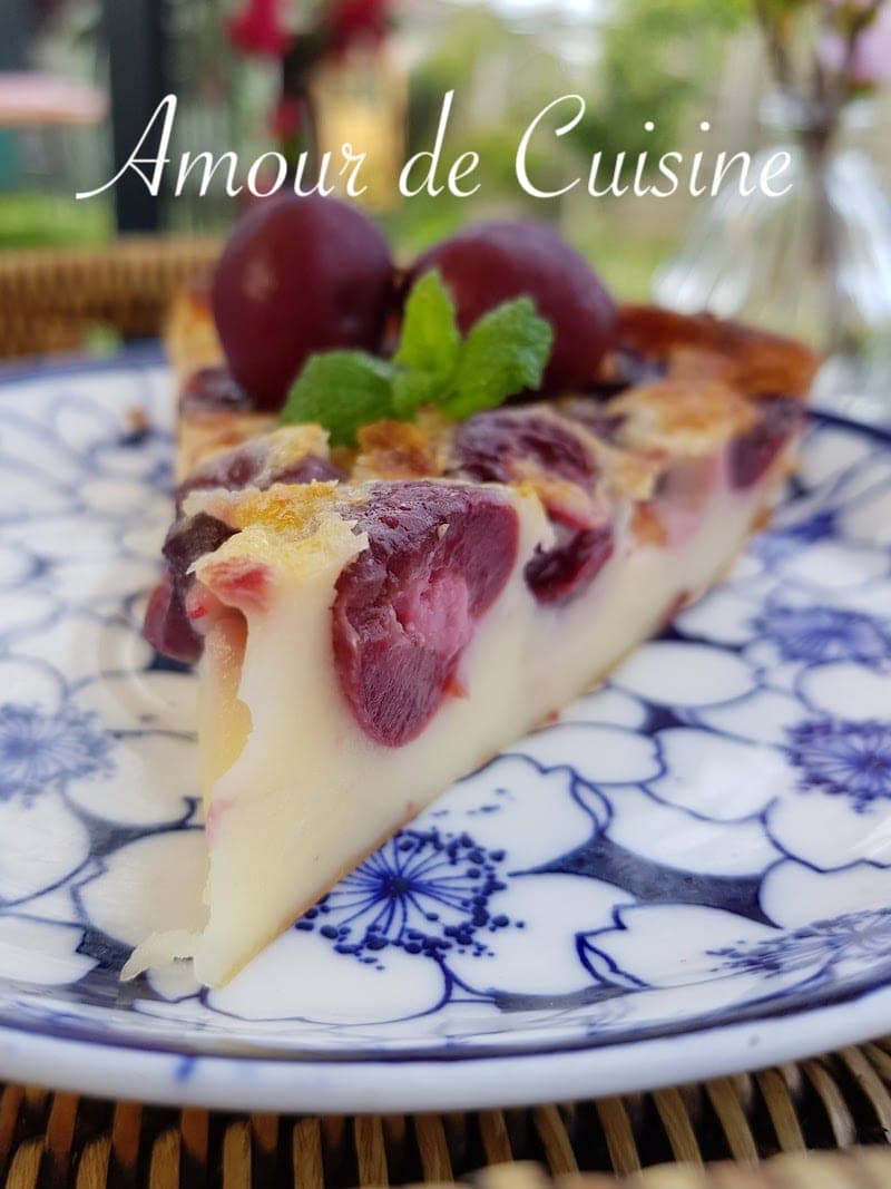 clafoutis de cerises au lait ribot