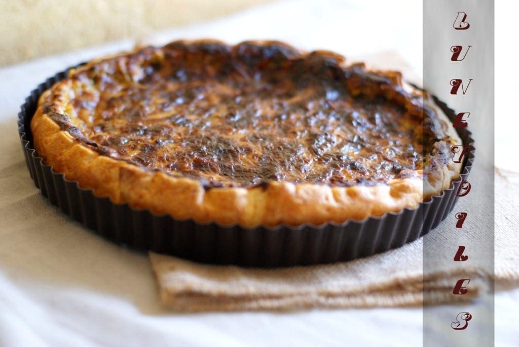 tarte aux poireaux sans oeufs