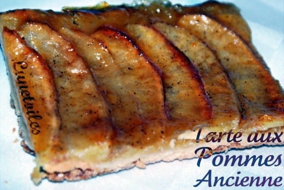 tarte aux pommes sans crème patissiere - Amour de cuisine