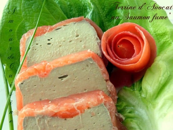 Terrine Davocat Au Saumon Fumé