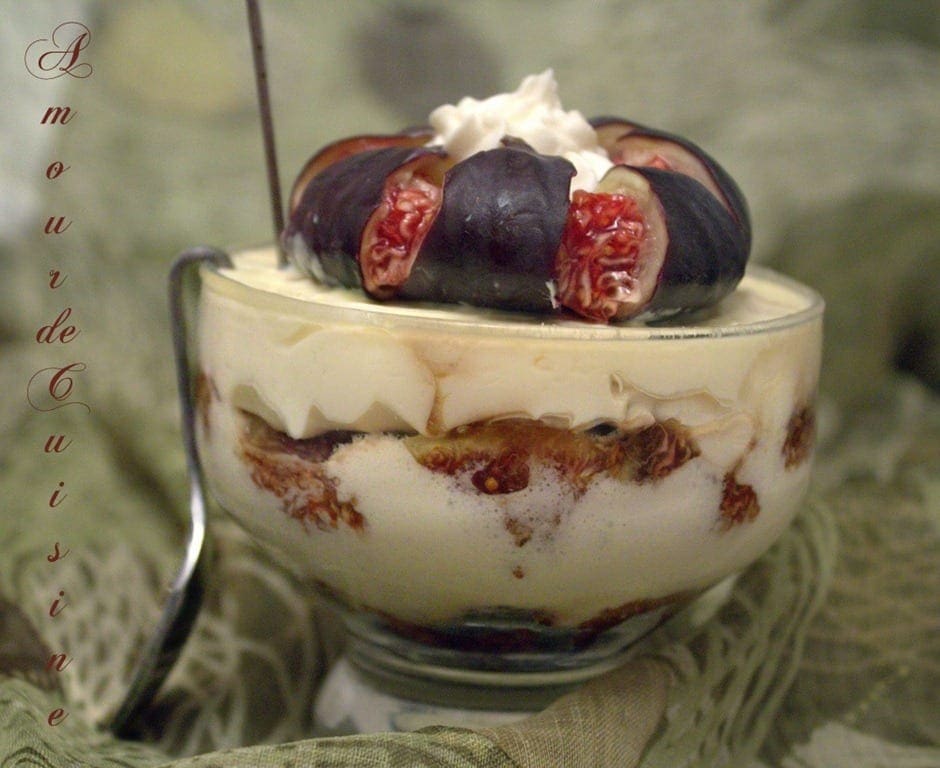 tiramisu figues et pain d’epice