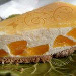 bavarois a la mangue facon cheesecake