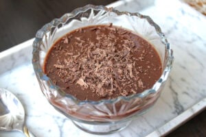 panna cotta au chocolat