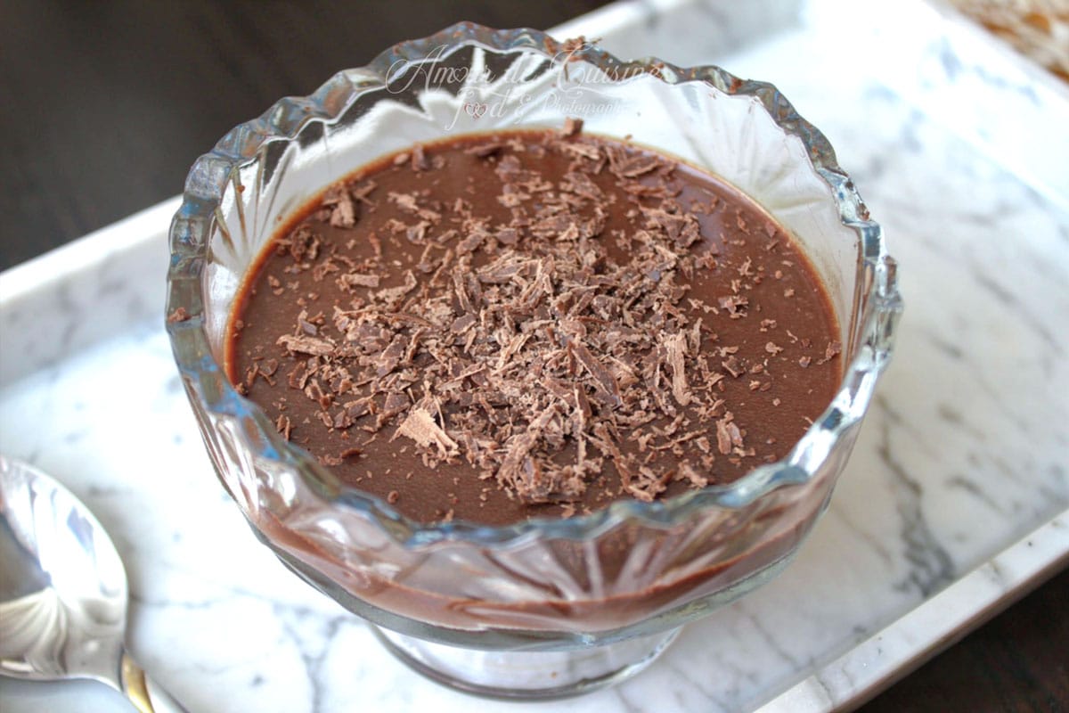 panna cotta au chocolat