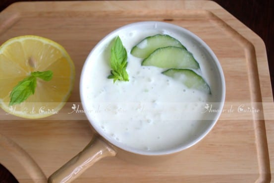 raita de concombre