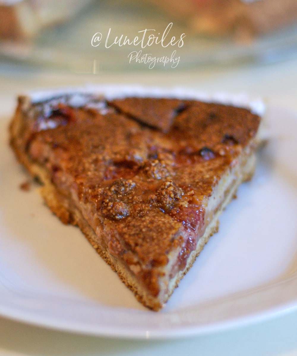 tarte aux prunes mirabelles et amandes