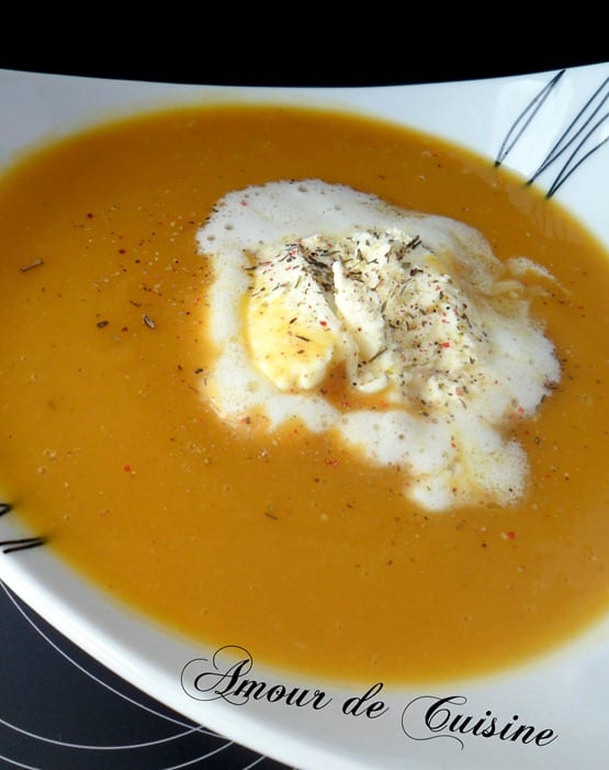 veloute automnal a la patate douce et la courge 023