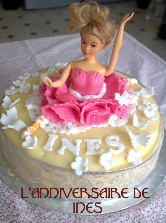 gateau d’anniversaire la Ballerine