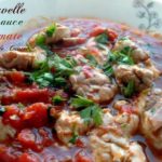 cervelle d'agneau en sauce tomate, chtitha mokh