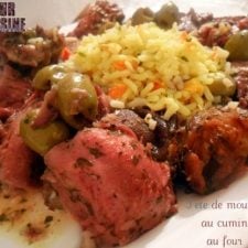 tête de Mouton au cumin, au four